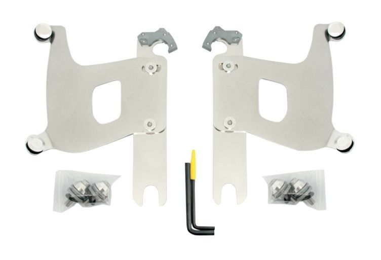 Memphis Shades Bullet Fairing Trigger-Lock Mount Kit For Harley Softail 1986-2017 N/A