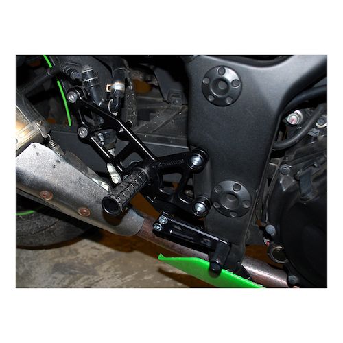 Woodcraft Rearset Kit Kawasaki Ninja 250R 20082013 RevZilla