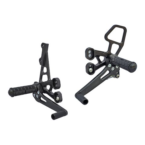 Woodcraft Rearset Kit Suzuki GSXR 1000 2007-2008