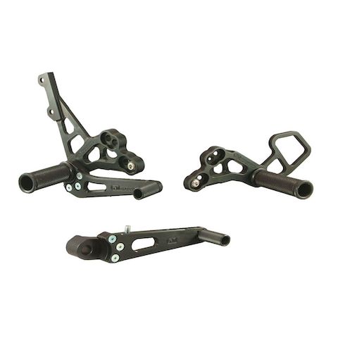 Woodcraft Rearset Kit Suzuki GSXR600 / GSXR750 / GSXR1000