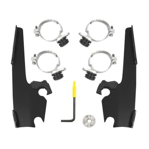 Memphis Shades Fats / Slim / Batwing Trigger-Lock Mount Kit For Harley Low Rider 2014-2020
