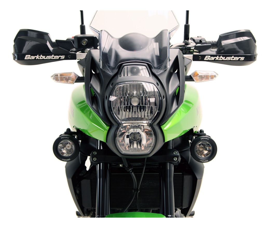 Denali Auxiliary Light Mount Kawasaki Versys 650 20102014 RevZilla
