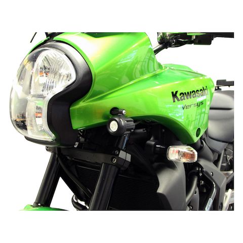 Denali Auxiliary Light Mounting Brackets For D2 & DM Lights Kawasaki Versys 650 2007-2009