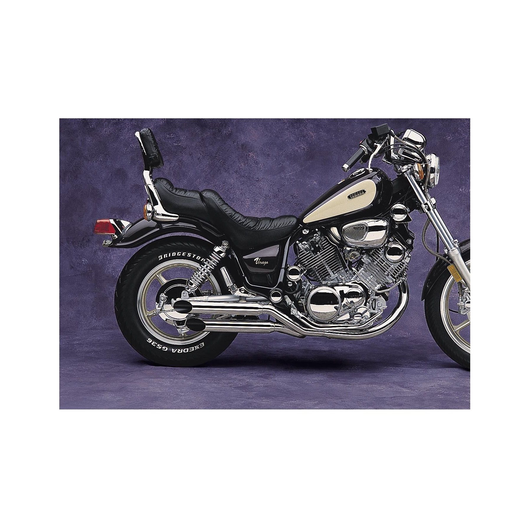 Cobra Slip-On Mufflers Yamaha Virago XV700 / 750 / 1100 1984-1999