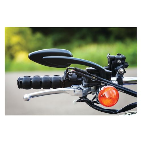 Kuryakyn Teardrop Mirrors For Harley / Victory / Indian RevZilla