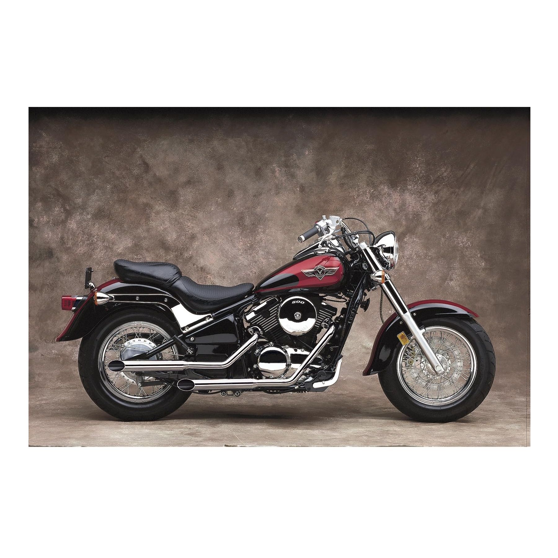Cobra Classic Slashcut Exhaust Kawasaki Vulcan VN800 1995-2005