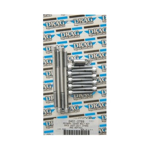Drag Specialties Primary Cover Bolt Kit For Harley Softail / Dyna 2007