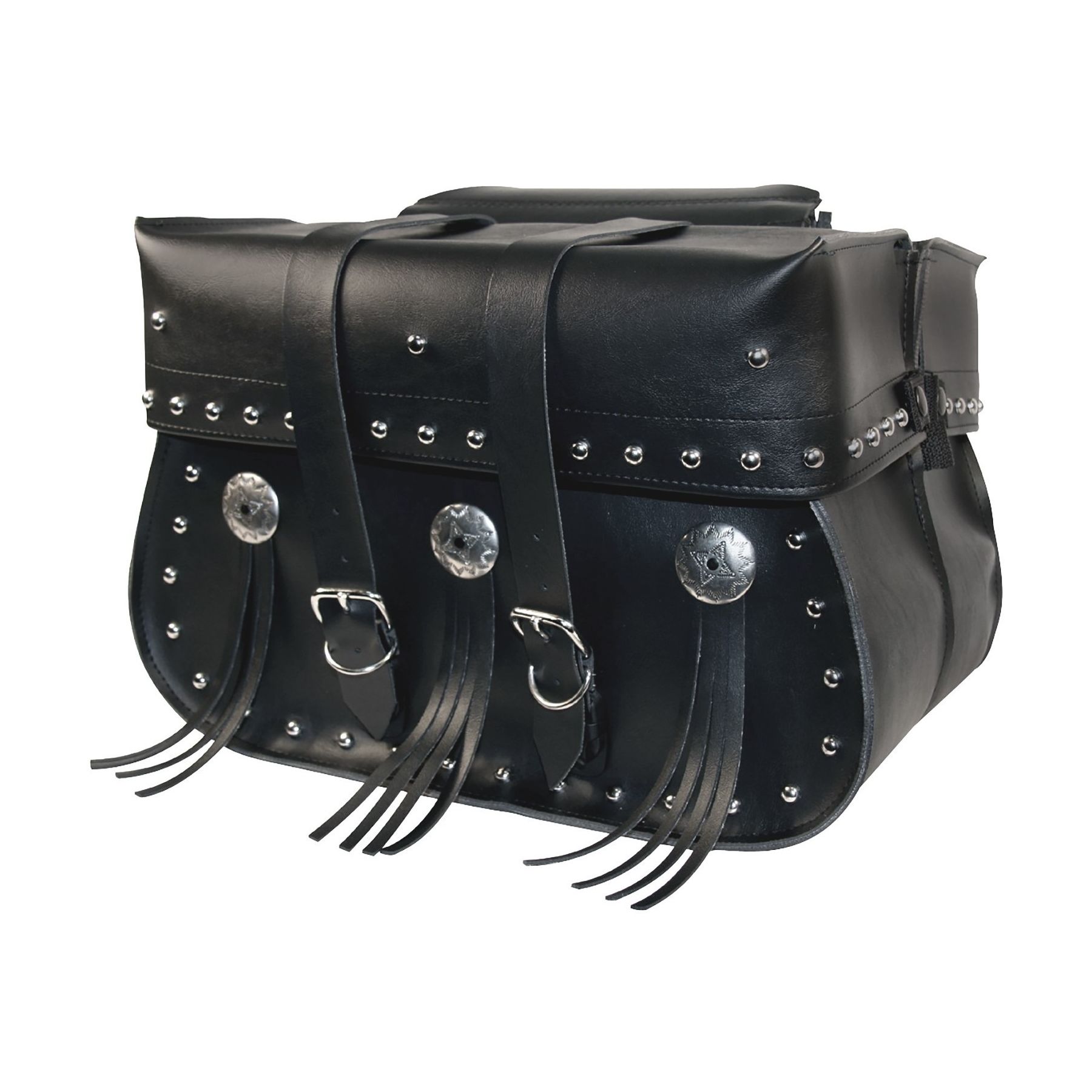 Willie & Max American Classic Throw-Over Straight Saddlebags