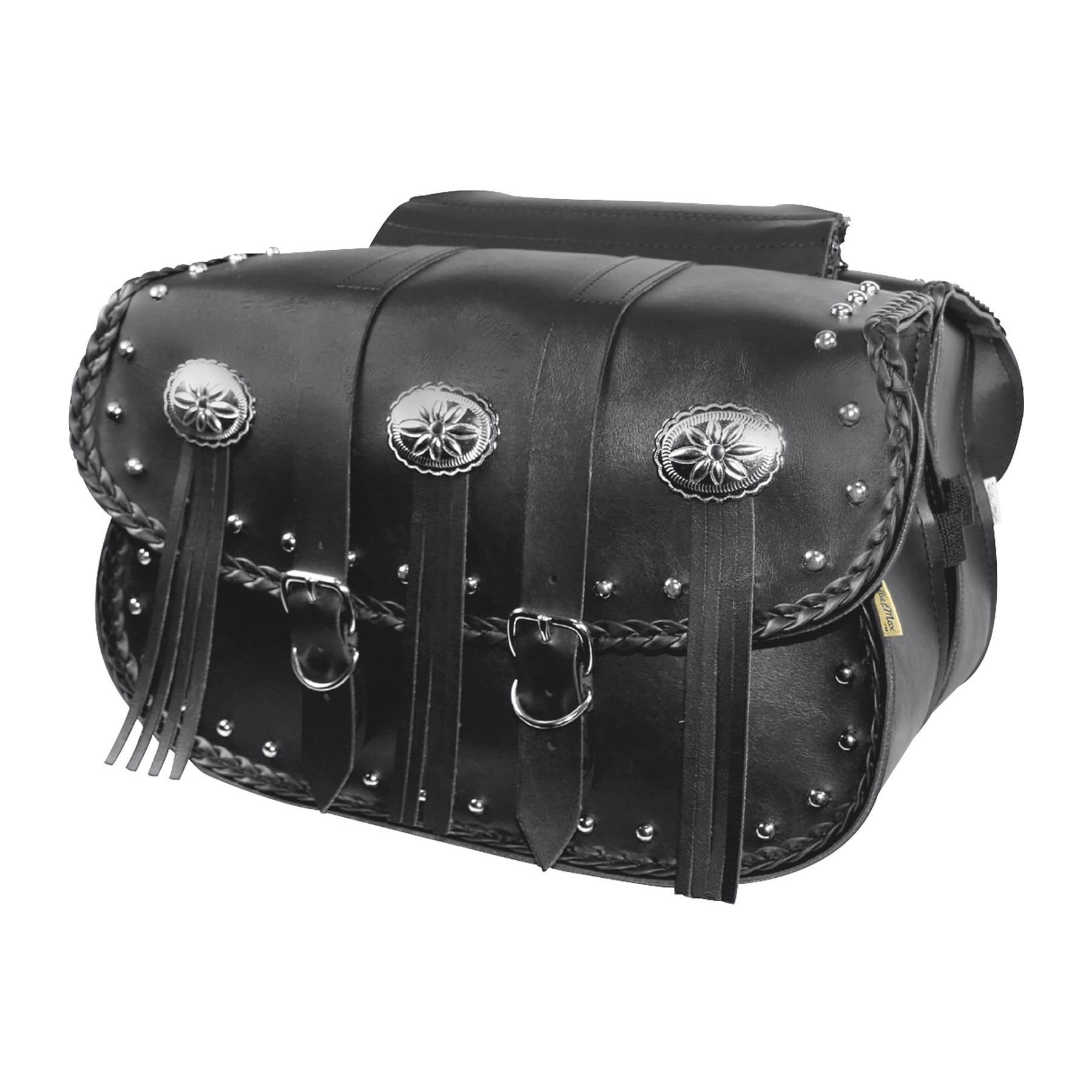 Willie & Max Warrior Throw-Over Straight Saddlebags