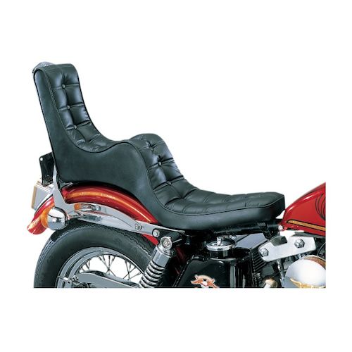 Drag Specialties King / Queen 2Up Scorpion Seat For Harley RevZilla