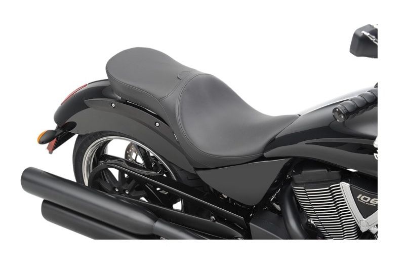 Drag Specialties Low Profile 2-Up Touring Seat For Victory 2004-2015 Smooth