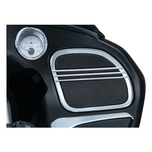 Kuryakyn TriLine Speaker Grills For Harley Road Glide 20152018 RevZilla