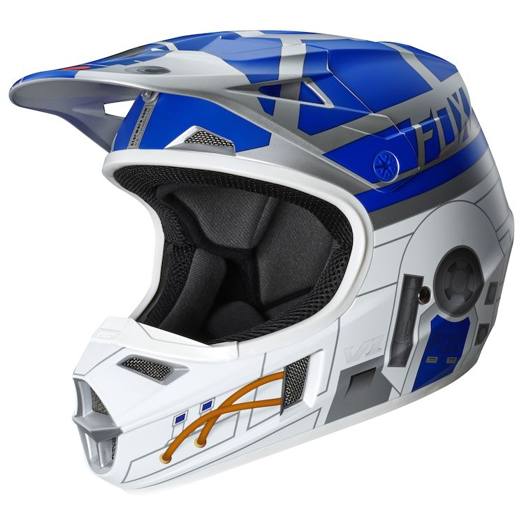 Fox Racing Youth V1 R2D2 LE Helmet - RevZilla