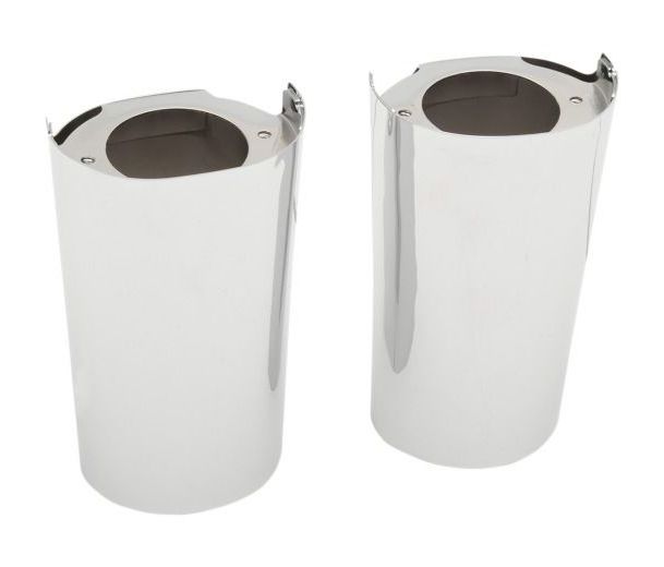 Drag Specialties Fork Slider Covers For Harley Touring 2014-2025 N/A