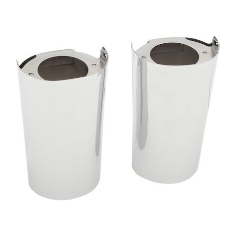 Drag Specialties Fork Slider Covers For Harley Touring 2014-2025