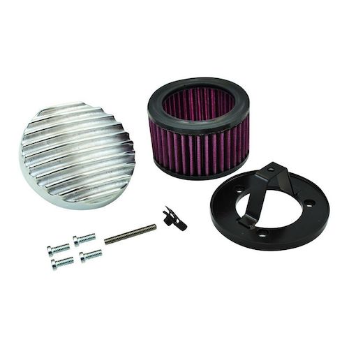 TC Bros Finned Air Cleaner For Harley CV / EFI 19912018 RevZilla