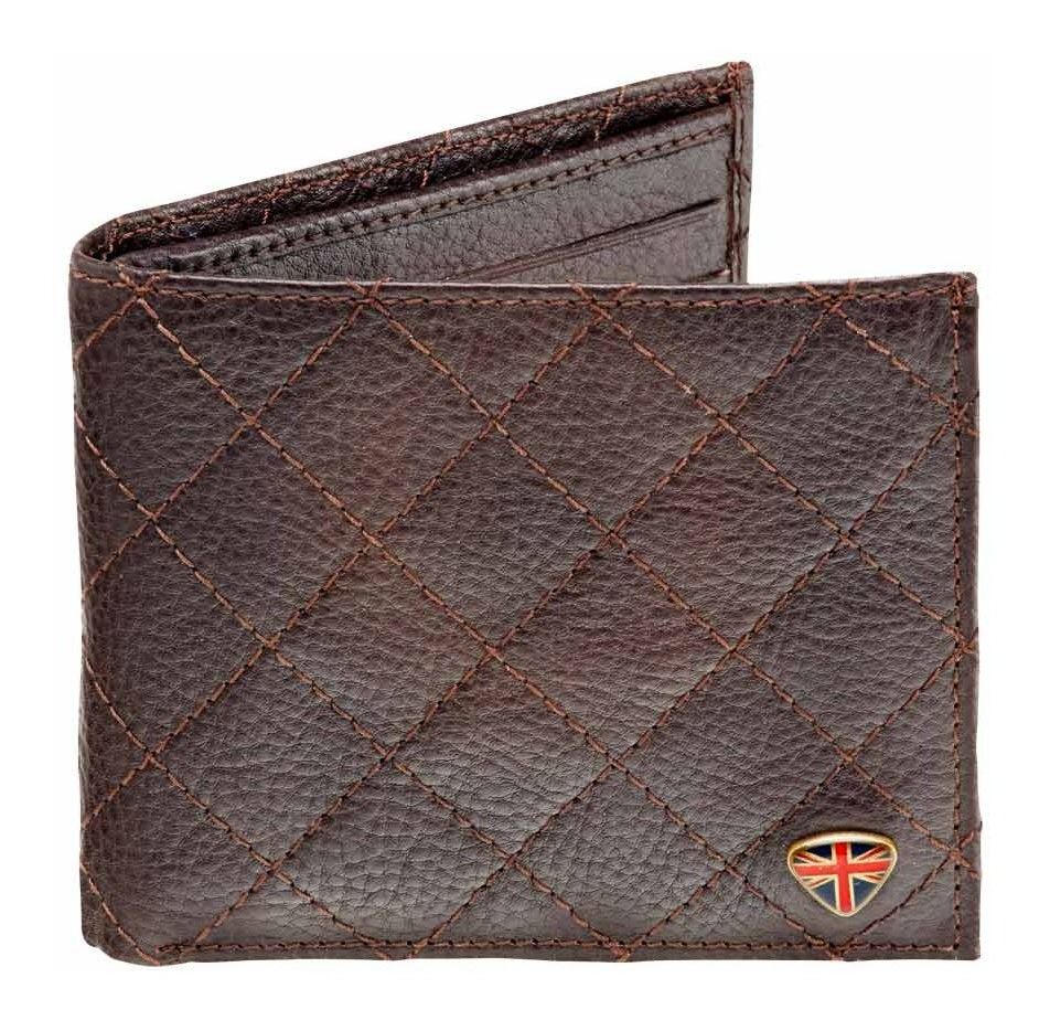 Triumph Quilted Leather Wallet RevZilla