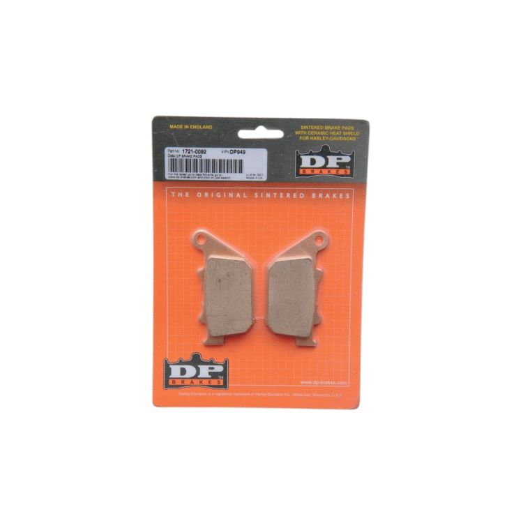 DP Brakes Sintered Rear Brake Pads For Harley Sportster 2004-2013