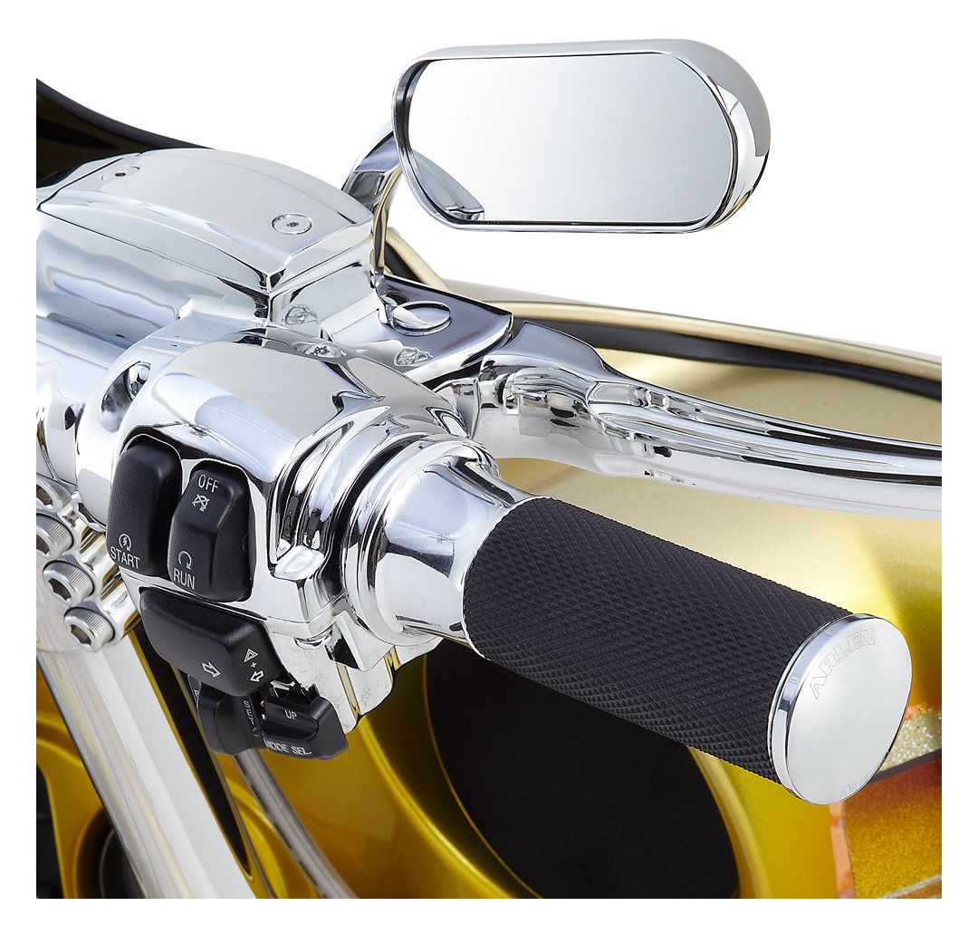 Arlen Ness Mini Oval Micro Mirror - RevZilla