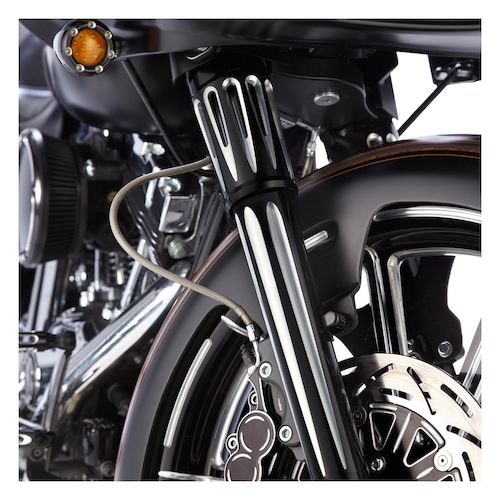 Arlen Ness Deep Cut Fork Boot Covers For Harley RevZilla
