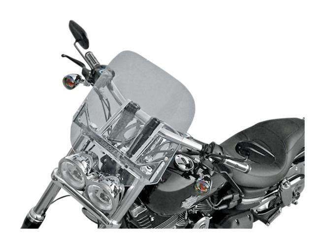 Wind Vest Windshield For Harley Dyna 20082017 RevZilla