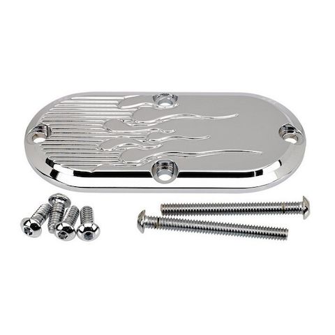 Joker Machine Flame Inspection Cover For Harley
