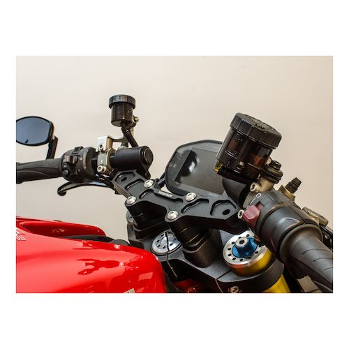 Woodcraft ClipOn Risers w/ Adapter Plate Ducati Monster 1200 / S 2014