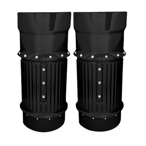 Covingtons Dimpled Fork Bellows For Harley