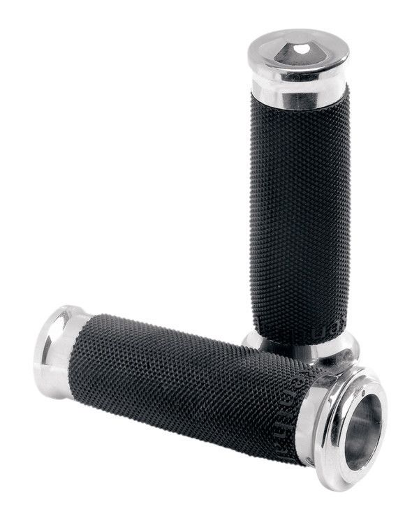 Performance Machine Contour Grips For Harley With Dual Cable Throttle N/A
