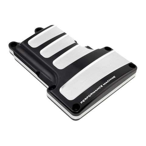 Performance Machine Scallop Transmission Top Cover For Harley