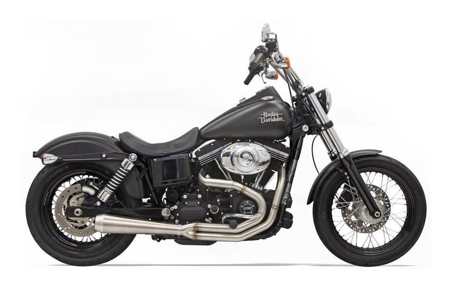 Bassani Road Rage III 2-Into-1 Exhaust For Harley Dyna 1991-2017