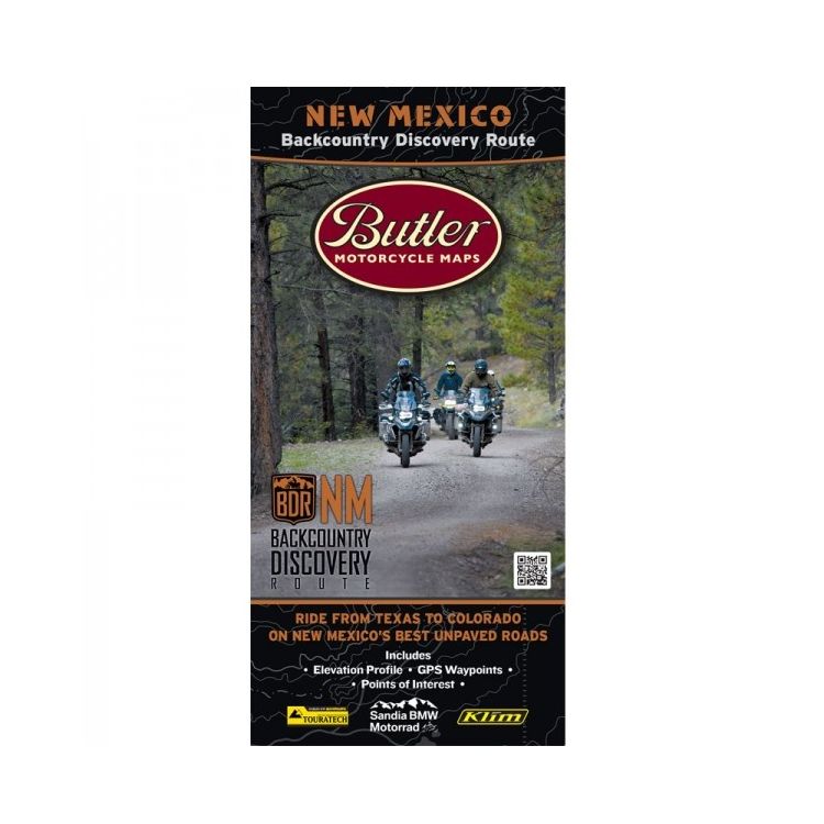 Butler Maps New Mexico Backcountry Discovery Route