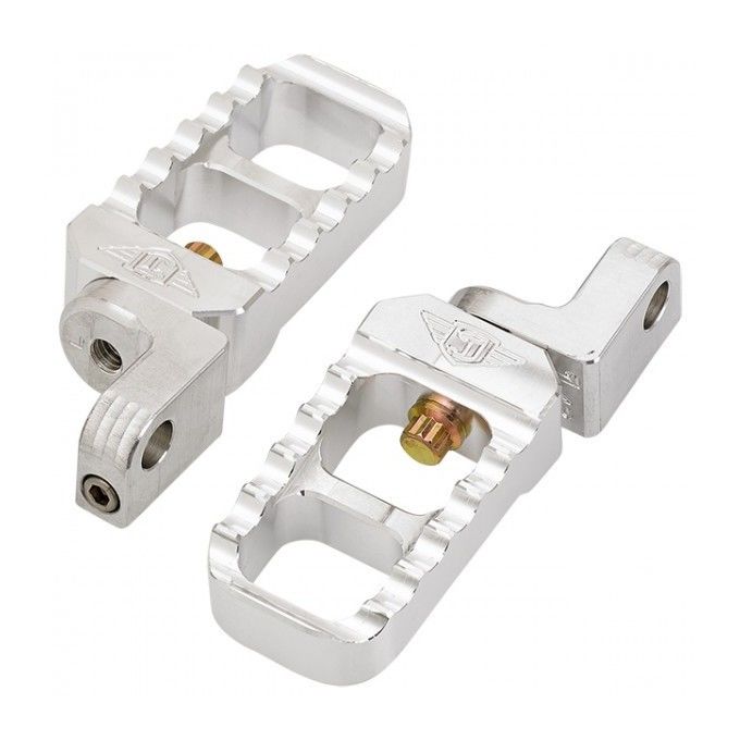 Joker Machine Adjustable Serrated Stubby Offset Foot Pegs For Harley Sportster 2013-2022 N/A
