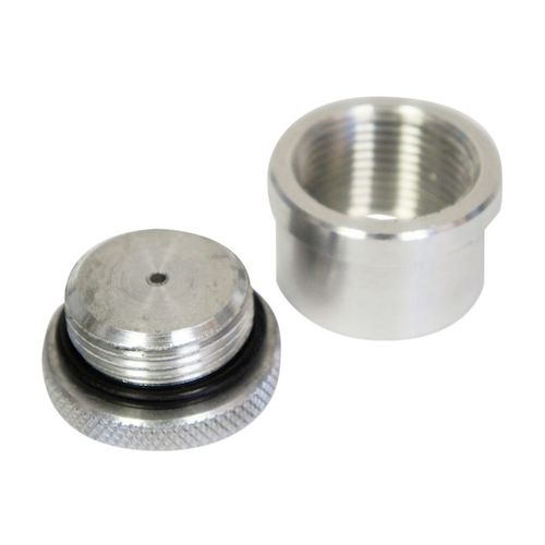 LA Choppers Vented Raw Gas Cap With Weld In Bung RevZilla