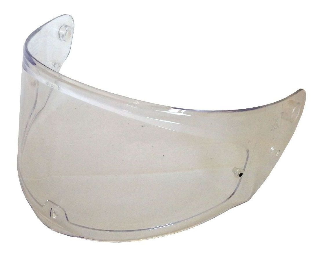 LS2 Visière De Casque De Moto Unisex-Adultes Transparent Clair Alpha Unique Pinlock Ready Motocyclisme Accessory