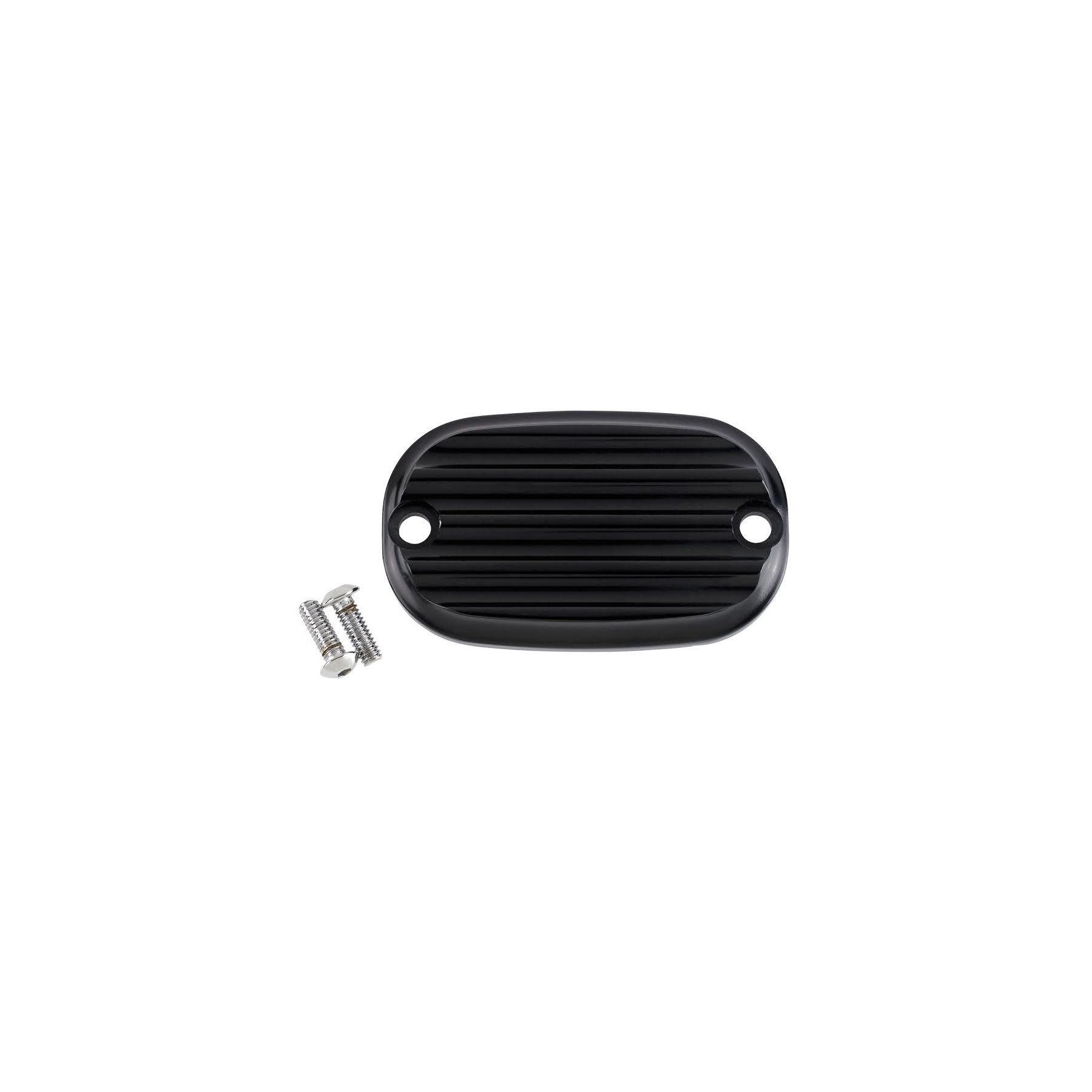 Joker Machine Finned Rear Master Cylinder Cover For Harley Big Twin 19