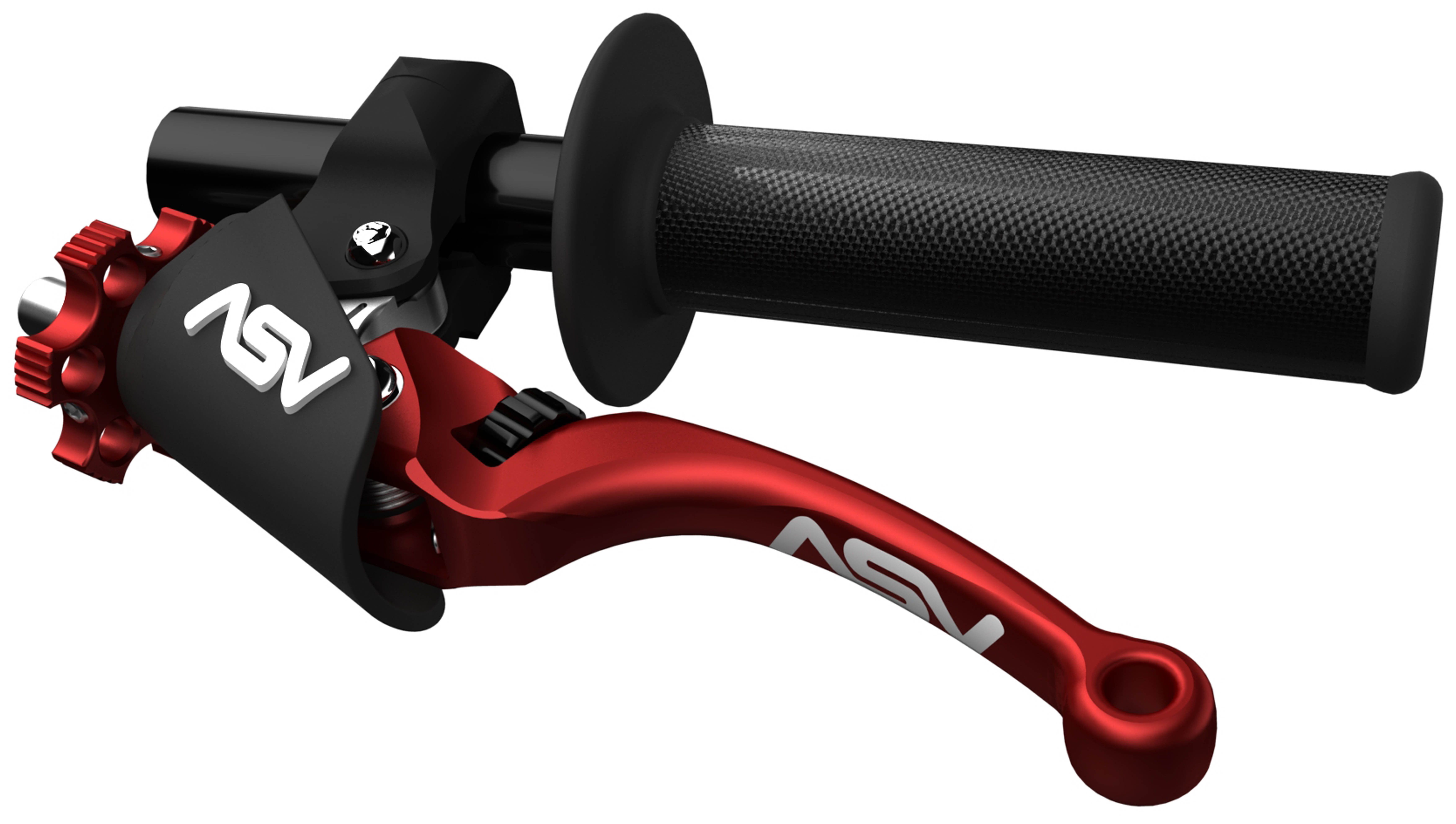 ASV C6 Clutch Lever w/ Pro Perch Honda / Yamaha / Kawasaki 