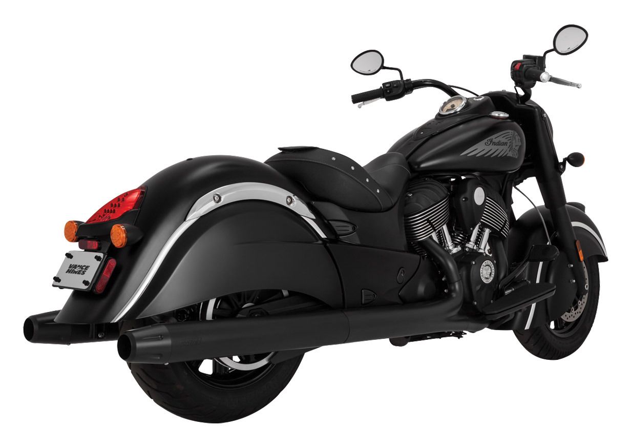 Vance & Hines 4" Classic SlipOn Mufflers For Indian Chief 20142016