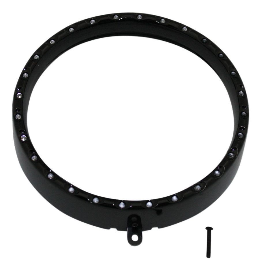 Custom Dynamics 7" Halo Headlight Trim Ring For Harley RevZilla