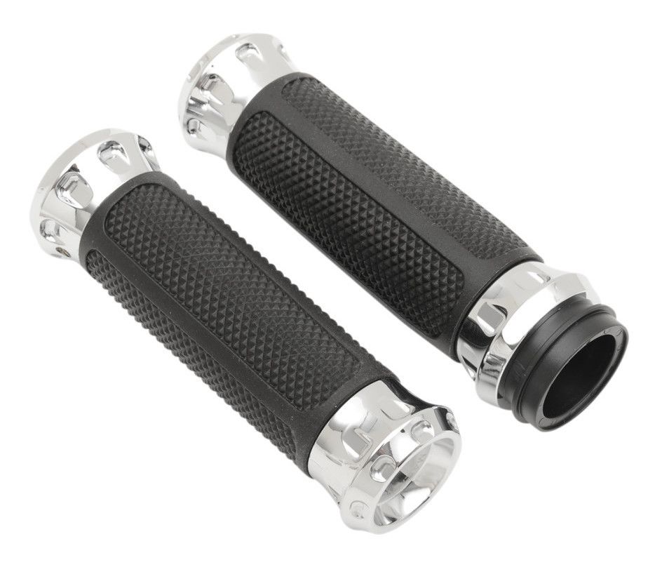 Performance Machine Overdrive Grips For Harley With Throttle By Wire N/A
