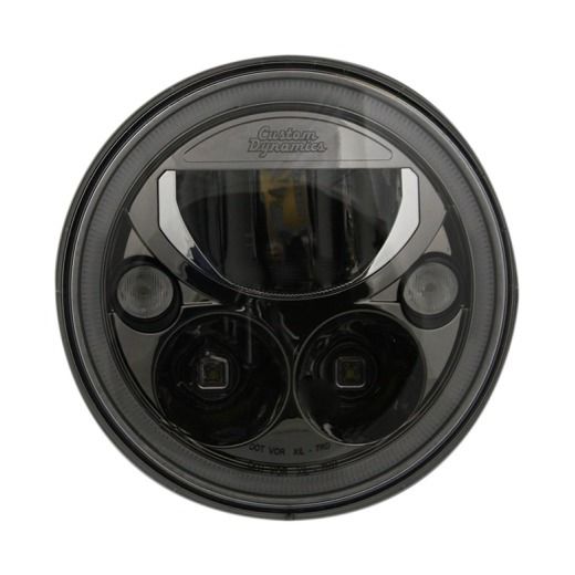 Custom Dynamics LED 7" TruBeam Headlight Insert For Harley 1991-2025 N/A