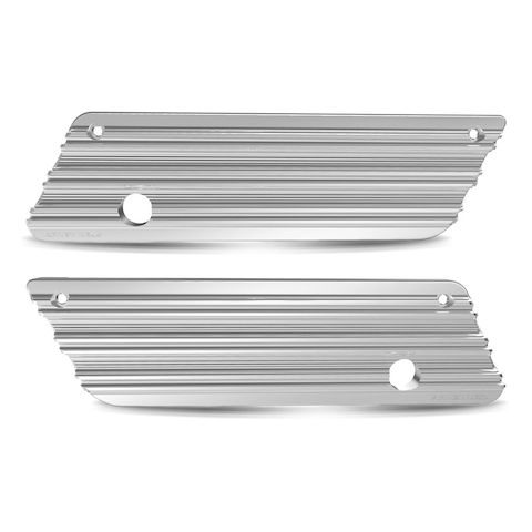 Arlen Ness 10-Gauge Saddlebag Latch Covers For Harley Touring