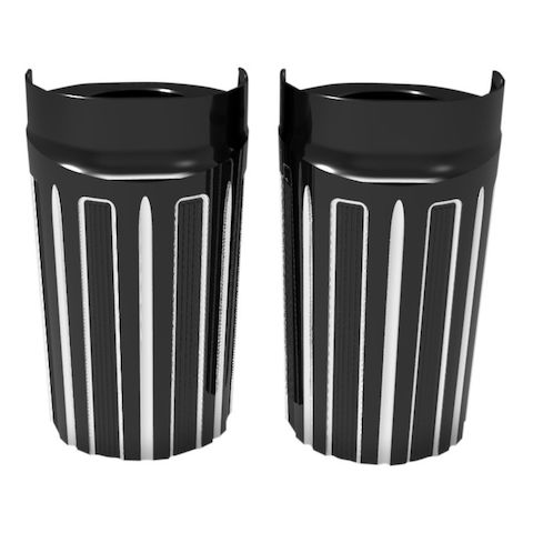 Arlen Ness 10-Gauge Fork Boot Covers For Harley Touring