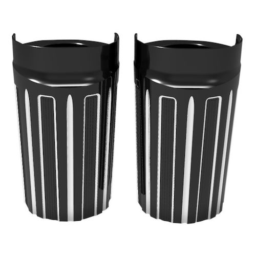 Arlen Ness 10Gauge Fork Boot Covers For Harley Touring RevZilla