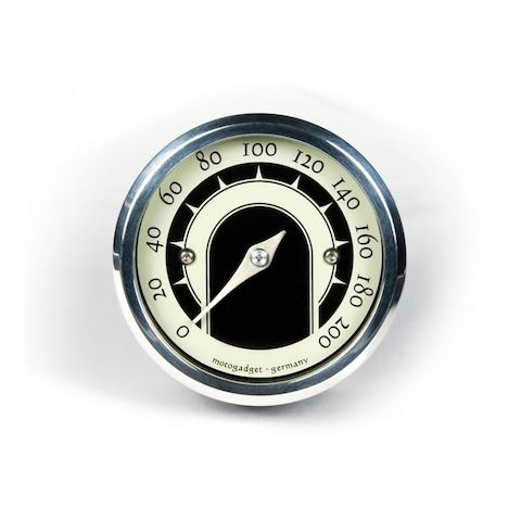 Motogadget Motoscope Tiny Speedster Speedo and m-TRI Signal Adapter Triumph Scrambler 2015