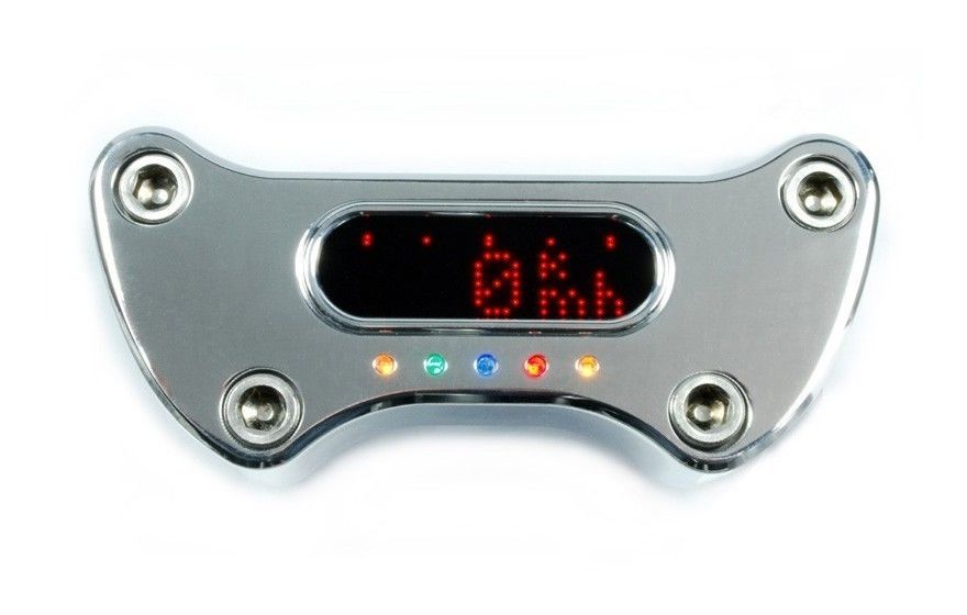 Motogadget Motoscope Mini Handlebar Top Clamp For Harley - RevZilla