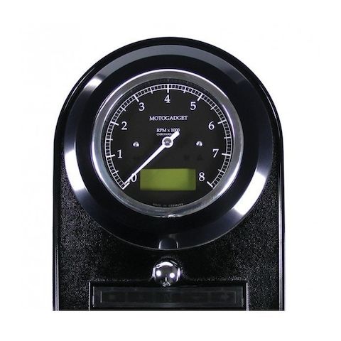 Motogadget Chronoclassic Tachometer and m-TRI Signal Adapter Triumph Thruxton 2011