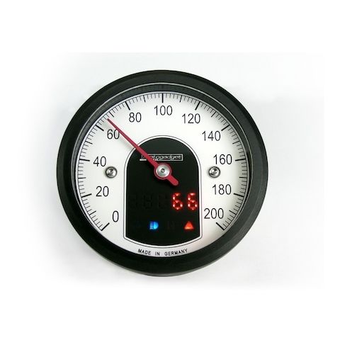 Motogadget Motoscope Tiny Speedometer and m-TRI Signal Adapter Triumph Scrambler 2012