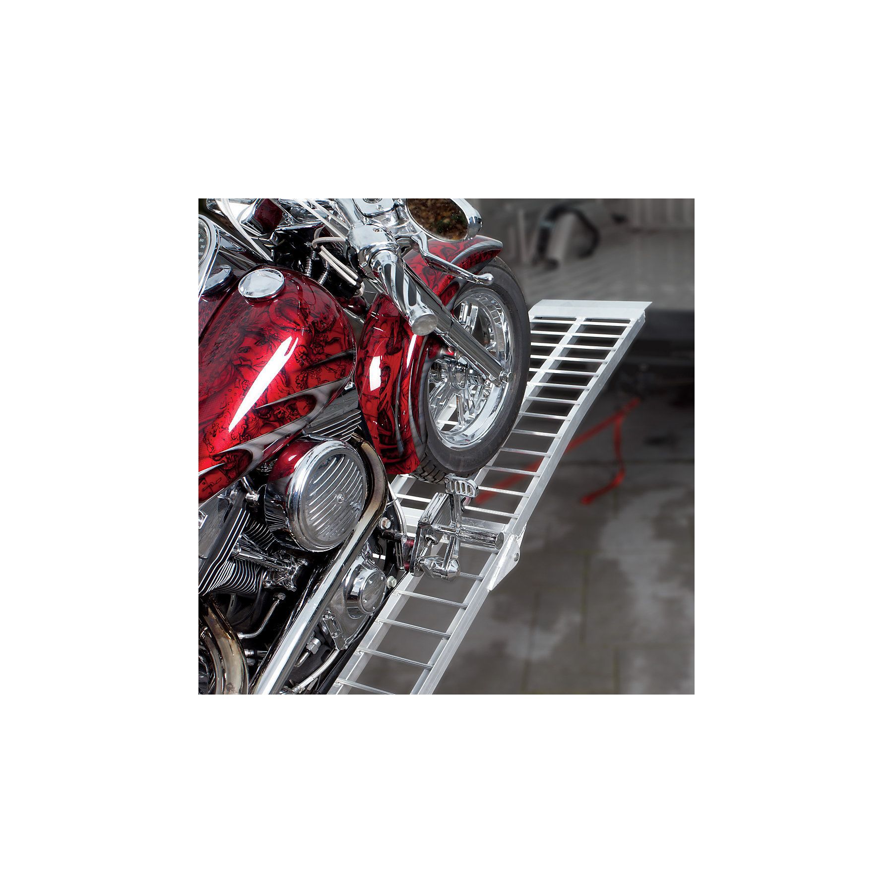 Stockton Heavy Duty Wide Aluminum Folding Ramp