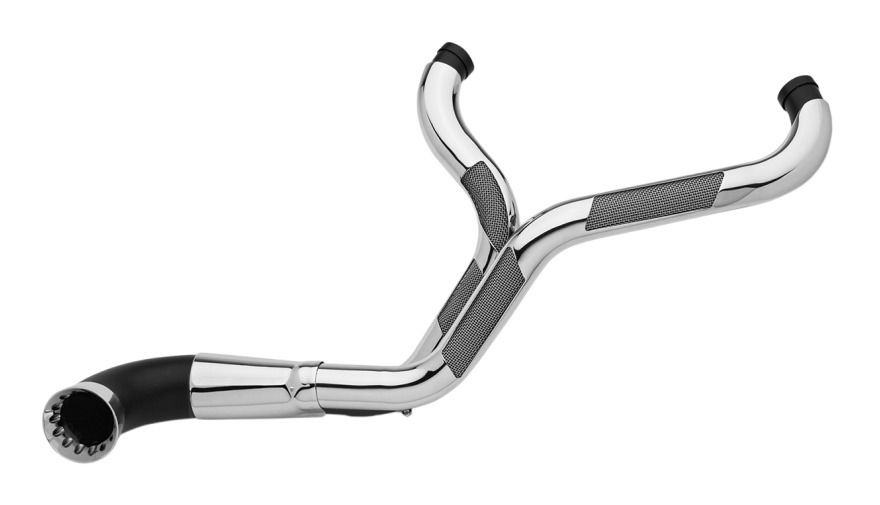 Trask NB 2-Into-1 Exhaust For Harley Touring 1997-2016 N/A